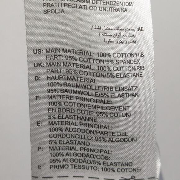 Adidas Men’s M Allover Logo T-Shirt Blue Black Graphic Short Sleeve Cotton Tee - Picture 3 of 5